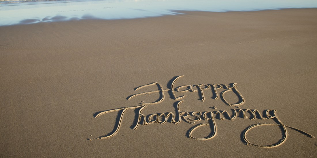 Happy THANKSGIVING-BEACH