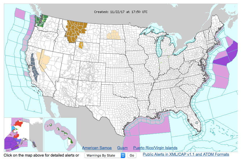 NWS Weather Zones
